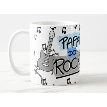 Imagem de Caneca Papai do Rock Papai Te Amo
