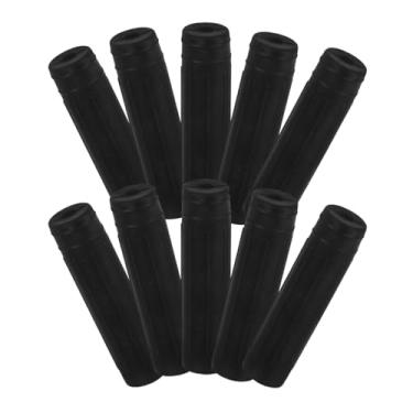 Imagem de OKUMEYR 10 peças de capas protetoras de borracha para enxadas e ferramentas de jardim, fáceis de instalar, sem aderência para ferramentas de agricultura e jardinagem