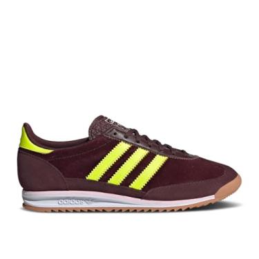 Imagem de adidas SL72 Tênis feminino, Aurora Ruby/Amarelo Solar/Goma, 35
