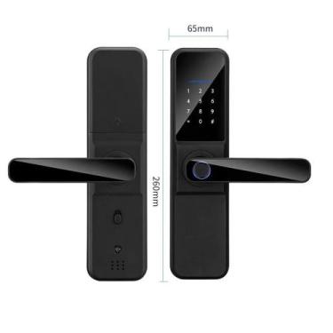 Imagem de Fechadura Digital Beluni Black WP Smart TTLock 469