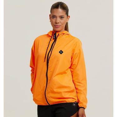 Imagem de Jaqueta Corta Vento Ciclismo Feminino Laranja WSS Diamond-Feminino