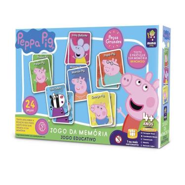 Imagem de Jogo da Memória Peppa Pig 12 Pares - Mimo