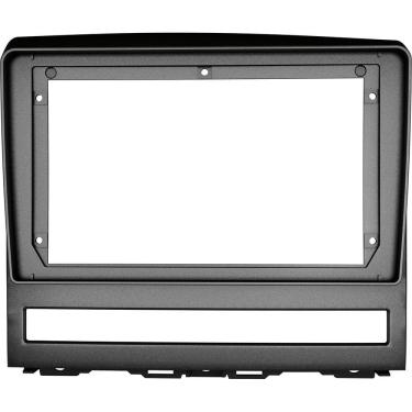 Imagem de Moldura Painel 2din Palio Strada Siena Idea 2008 a 2012 - Prata