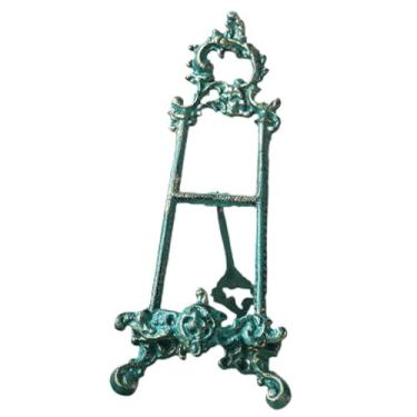 Imagem de Generic Cavalete Expositor Ornamento Organizador Armazenamento de Arte Escorredor de Pratos Suporte de Metal para Fotos Expositor para Sala de Estar, S