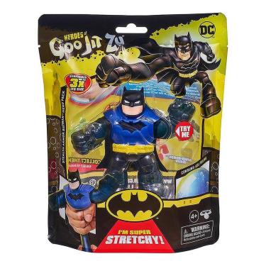 Imagem de Goo Jit Zu - Boneco Elástico De 10Cm - Batman Com Armadura