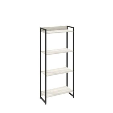 Imagem de Estante Dynamica 60x30x146cm C/04 Prateleiras Snow / Snow /