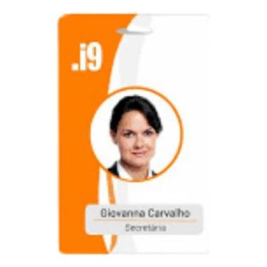 Imagem de Kit 3 Crachás PVC Personalizado ou Cartão Comandas – Só Frente - Identificação - Negócios