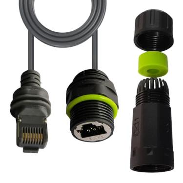 Imagem de Adaptador Ethernet Starlink Gen 3/Mini, cabo Ethernet RJ45 impermeável de 1,64 m para Starlink V3/Mini Dish e roteador