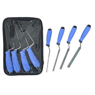 Imagem de Rrlihjgu Colher De Pedreiro,4 Unidades Colheres de Aço Inoxidável Antiderrapantes para Reparo de Cimento | Ferramentas De Alvenaria Para Reboco Vedação Aplicação De Estuco Reforma Doméstica Iniciantes