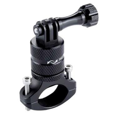 Imagem de Suporte de Guidão em Alumínio 360° para GoPro e Similares Cor Preto