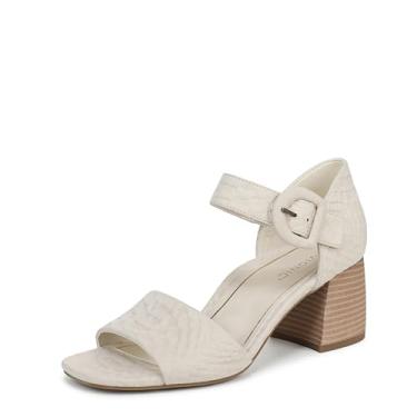 Imagem de Vionic Sandália feminina de salto Chardonnay, Couro creme, 9.5 Wide