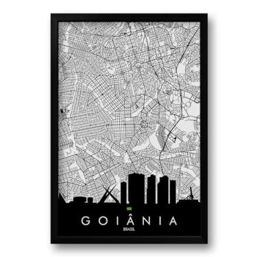 Imagem de Quadro Cidade de Goiânia - Goiás - 40x60cm
