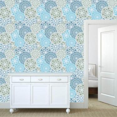 Imagem de Papel de Parede Adesivo - Mandalas - 020ppn - Allodi