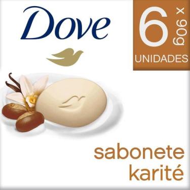 Imagem de Kit c/ 2 Dove Sabonete em Barra Karite e Baunilha 90g 6