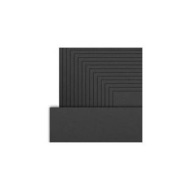 Imagem de JEUIHAU 100 folhas de papel cartolina preto de 30 x 30 cm – papel de artesanato grosso de 250 g/m² para convites, confecção de cartões, materiais de scrapbook