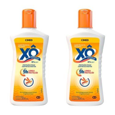 Imagem de Kit 2 Repelentes Cimed Loção Xô Inseto 200 Ml 9H De Proteção