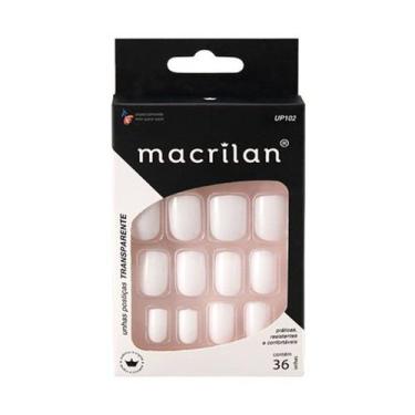 Imagem de Unhas Posticas Macrilan 24 Pc / 36 Pc, NATURAL 36PC UP102