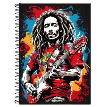 Imagem de Caderno de Música, 130 folhas, Pautado, 12 pentagramas, sem claves - C