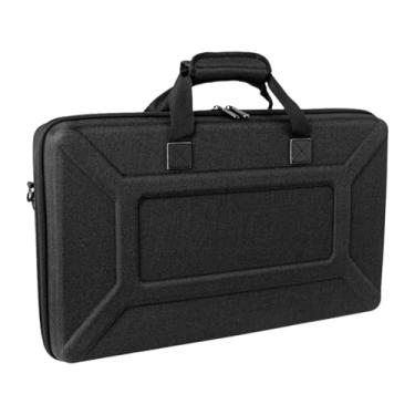 Imagem de Generic Estojo para equipamento de DJ Bolsa para equipamento de som Esponja leve para armazenamento Bolsa acolchoada para controlador de DJ, Preto