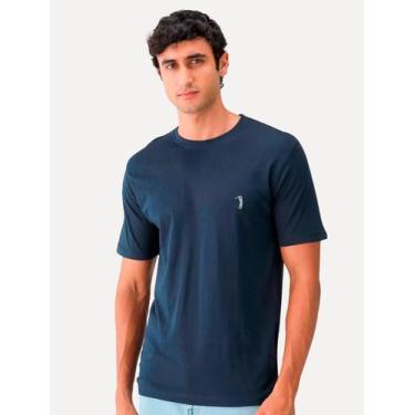 Imagem de Camiseta Aleatory Masculina Grey Icon Azul Marinho, S/P