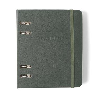 Imagem de AGENDA PLANNER ARGOLADO 2026 CLASSICA SEMANAL A6 VERDE OLIVA