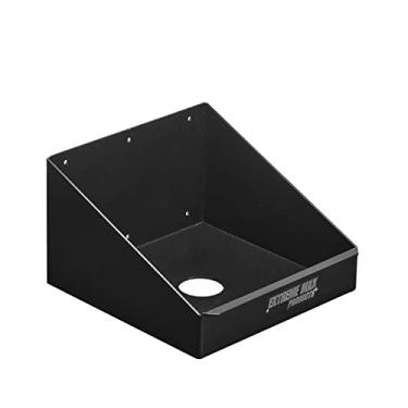 Imagem de Extreme Max 5001.6128 Rag in a Box Dispensador de Alumínio Rack Organizador para Trailer de Corrida Fechado, Loja, Garagem, Armazenamento - Preto