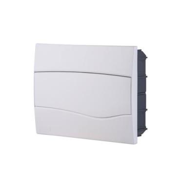 Imagem de Quadro de Distribuição de Embutir 12 DIN ou 8 NEMA Tramontina com Port