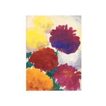 Imagem de Flores Pintura em tela Famosa Pintura Reprodução-Quadros para sala de estar-Flores 11-Pôster e impressões 50x70cm Sem Moldura