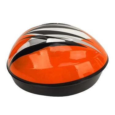 Imagem de Zhjvihx Capacete de Bicicleta para Crianças, Leve, Ajustável, Amortecedor, Capacete de Ciclismo para Crianças, Moda para Skateboard (Laranja)