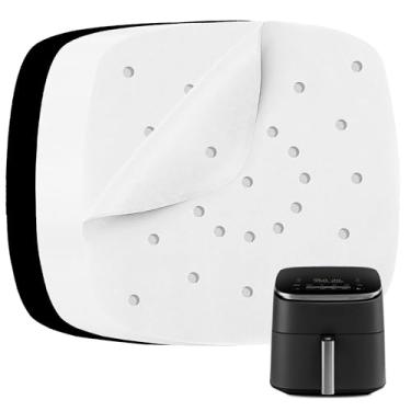 Imagem de Papel manteiga Air Fryer para Cosori 9 em 1 TurboBlaze 6 Qt, frite ao ar, assar, grelhar, secar, acessórios e forros para airfryer, antiaderente, não tóxico, livre de BPA e sem PFOA