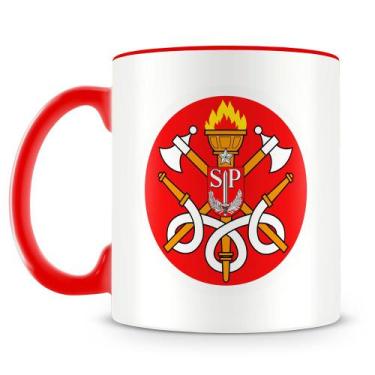 Imagem de Caneca Personalizada Corpo de Bombeiros de São Paulo - Porcelana Brilh