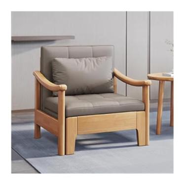 Imagem de Sofá-cama dobrável Escritório multifuncional, escritório de hotel, varanda, sala estar, cama extra, sofá madeira maciça, dobrável