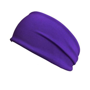 Imagem de Bandanas esportivas para homens e mulheres, faixa de cabelo para treino com absorção de suor para corrida, ciclismo, futebol, ioga