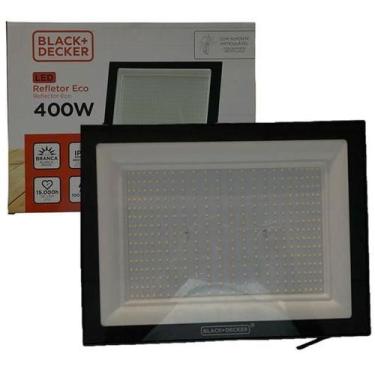 Imagem de Refletor Holofote Eco Led 400w Branco Frio 6500K IP65 Bivolt - Black+D