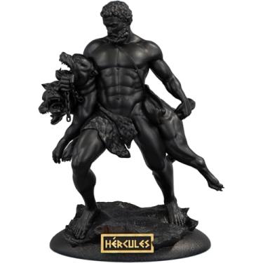 Imagem de Estátua Hércules Mitologia Grega Herói Estatueta Imagem (Cor Aurum Noctis)