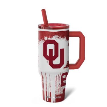 Imagem de Thicc Buddy - Copo de aço inoxidável isolado a vácuo de 1,134 g com tampa e canudo para água - Caneca de viagem compatível com porta-copos - presentes para mulheres e homens ele ela