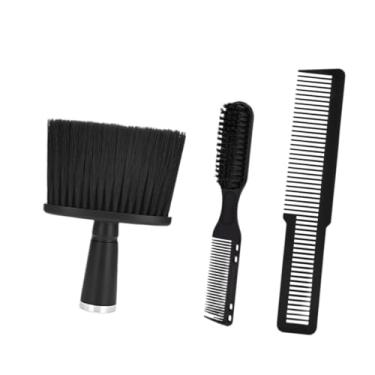 Imagem de oshhni Kits de pentes para modelar, conjunto de pentes para cortar cabelo, escova modeladora multifuncional portátil para cuidados com o cabelo, escova