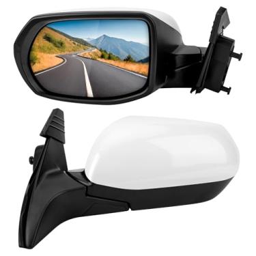 Imagem de LOIYLLEN Substituição do espelho retrovisor esquerdo do lado do motorista para Honda HR-V HRV 2016 2017 2018 2019 2020 2021 2022 - Conjunto de espelhos retrovisores com 3 pinos, ajuste elétrico