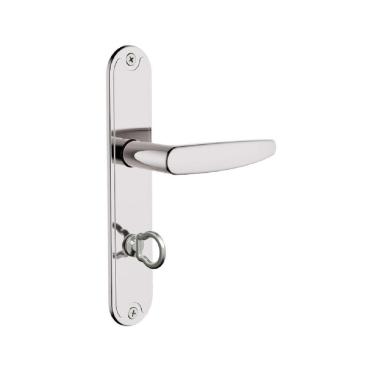 Imagem de Fechadura Fashion Banheiro Cromada 3f