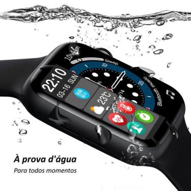 Imagem de Smartwatch Relógio Intelingente W37 Pró 44mm Tela Infinita - Alzza