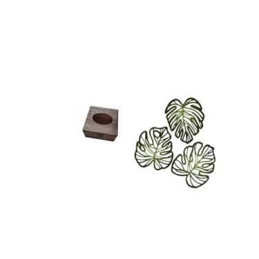 Imagem de Fenteer Porta-lenços de Madeira, Organizador de Toalhas de Mão, Porta-lenços Faciais, Porta-guardanapos, Capa para Porta-lenços para Banheiro, Carro, Casa, de