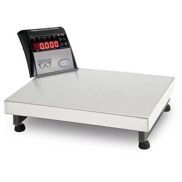 Imagem de Balança Industrial Aço Carbono Bivolt 50kgx10g Base 40cm