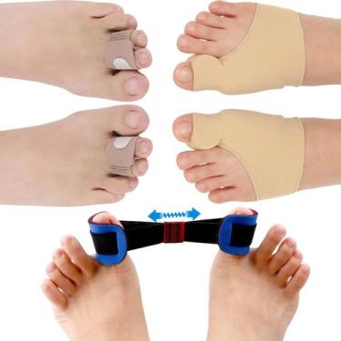 Imagem de Kit 5 pçs Protetor Corretor Joanete alivio da dor Cód-122 - SWG, BEGE-