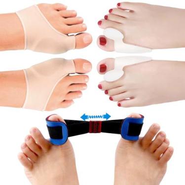 Imagem de Kit 5 pçs Protetor Corretor Joanete alivio da dor Cód-114 - SWG, BEGE-