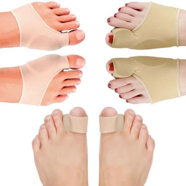 Imagem de Kit 3 Pares Protetor Corretor Joanete alivio da dor Cód-94 - SWG, BEGE