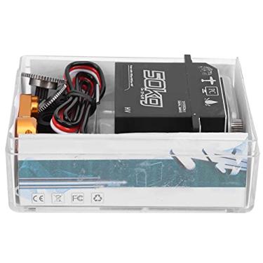 Imagem de de Alto Digital Servo Digital Gear de Aço Inoxidável Com Alumínio Motor Sem Escova de Liga de Liga de Alumínio para 1/10 1/8 RC Robôs de Barco de Carro RC