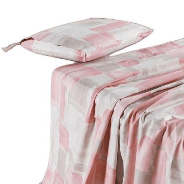 Imagem de Jogo De Cama Lençol Casal Sensuale Percale 200 Fios 4 Peças - Quadri - 80% Algodão, 20% Poliéster