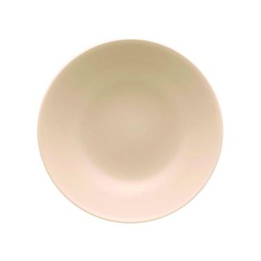 Imagem de Jogo De Pratos Fundos Em Cerâmica Unni Com 6 Peças 20,5cm Oxford Merengue