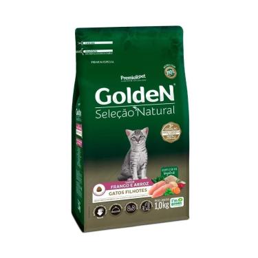 Imagem de Ração Golden Seleção Natural Gatos Filhotes Frango 1kg