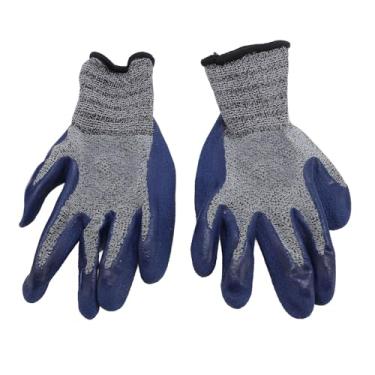 Imagem de Fafeicy ‌12 Pares de Luvas de Trabalho Antiderrapantes, Punho de Borracha Respirável para Jardinagem Mecânica de Construção